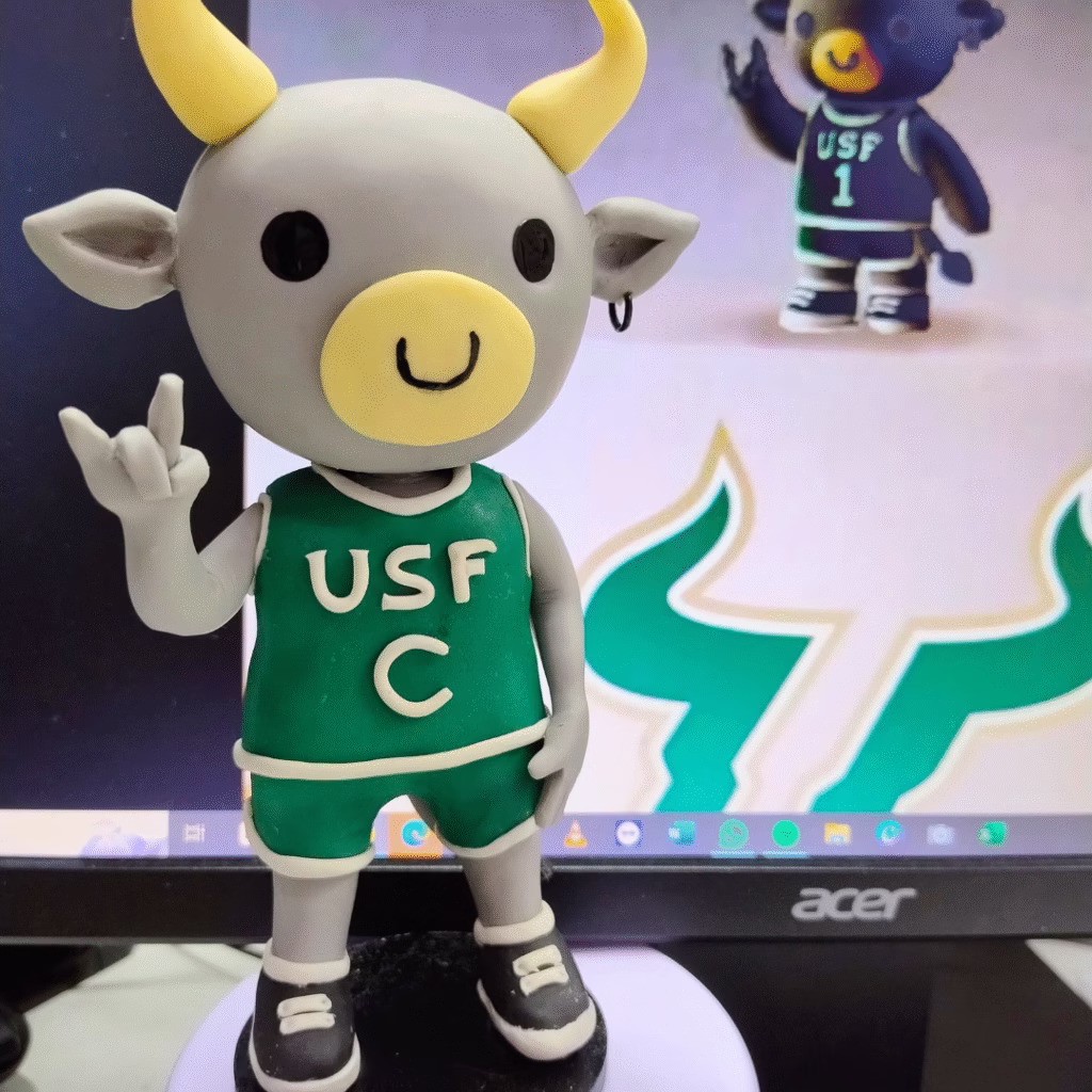 Mascote Universitário Rocky the Bull
